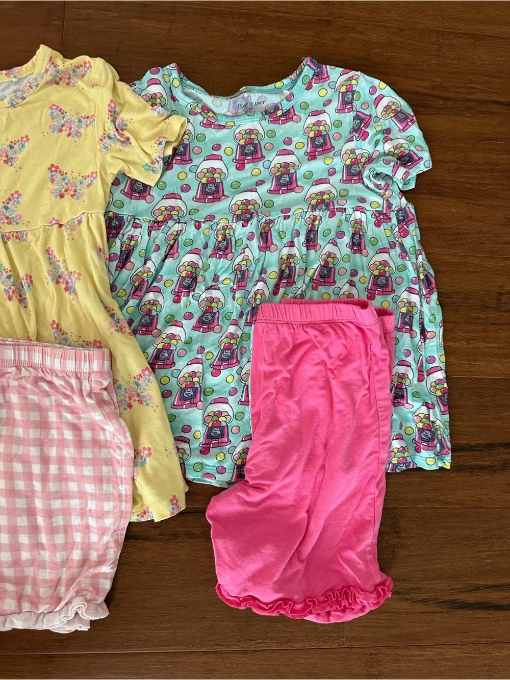 Posh Peanut Girls Bamboo Play Shorts Sets Size 8Y